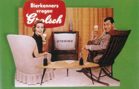 Eerste Grolsch reclame